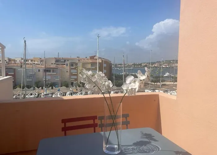 아파트 Magnifique Vue Port Et 아그